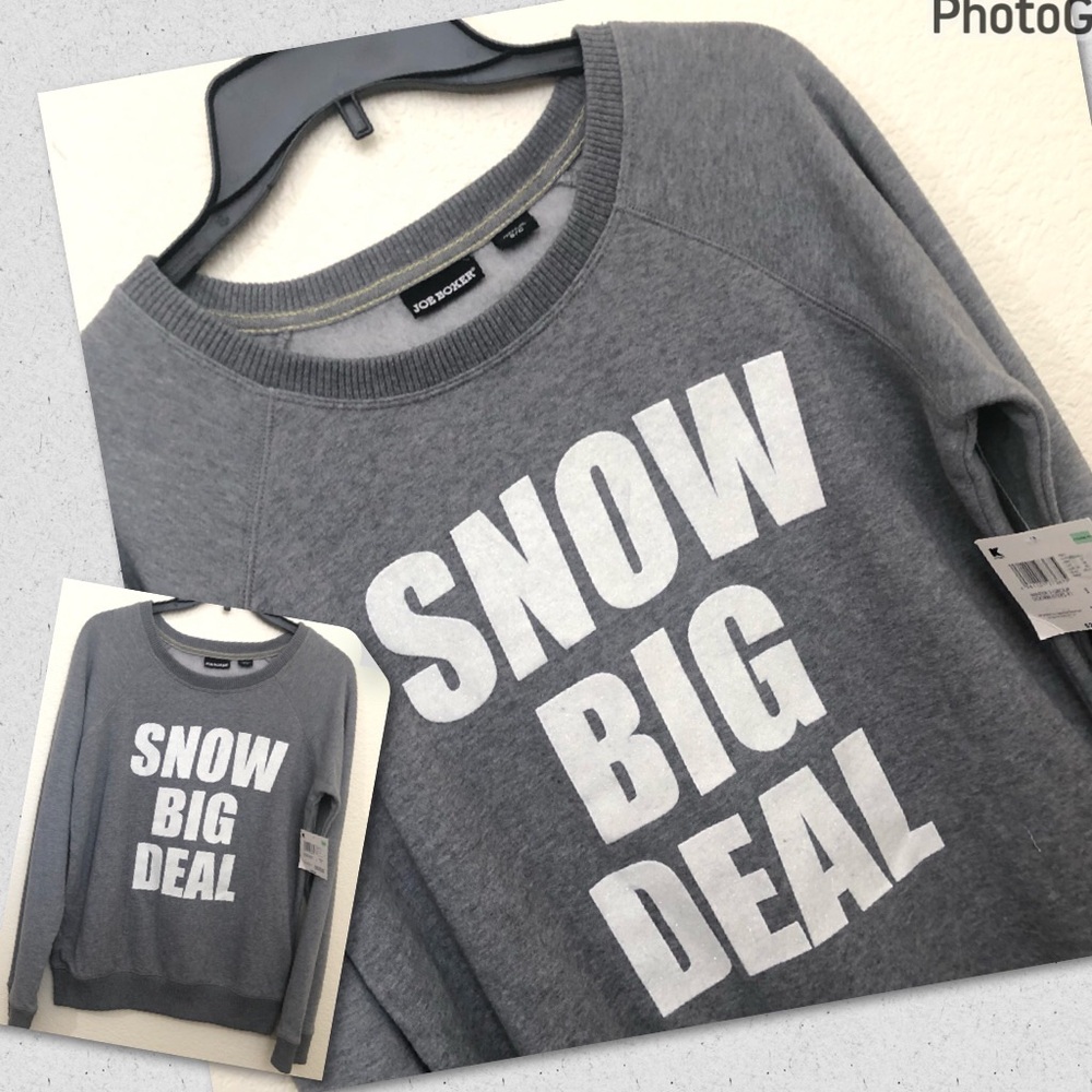Joe Boxer “Snow Big Deal" Sweatshirt - Picture 6 of 15